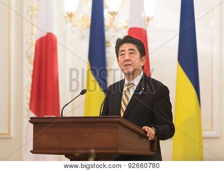 Japanese Prime Minister Shinzo Abe