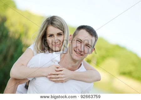 Girl Hugging Guy