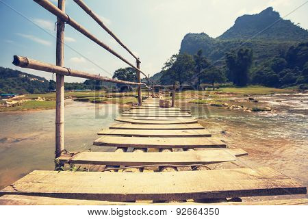 Serenity river in Vietnam