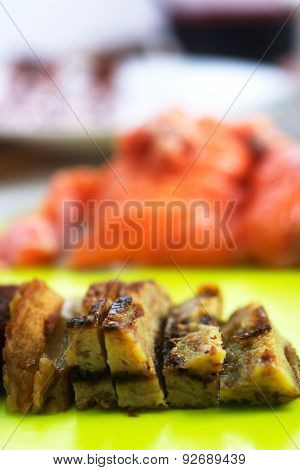 Tamagoyaki Japanese food item