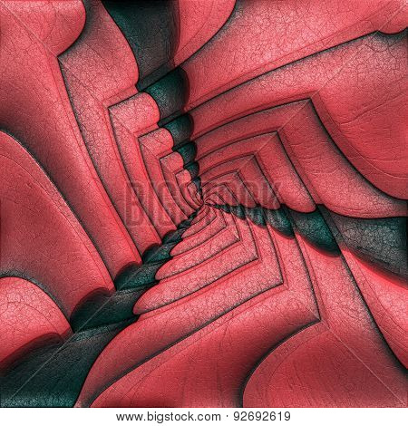 Seamless leather tile