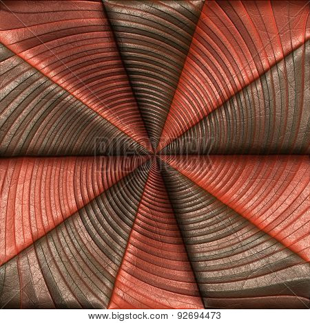 Seamless leather tile