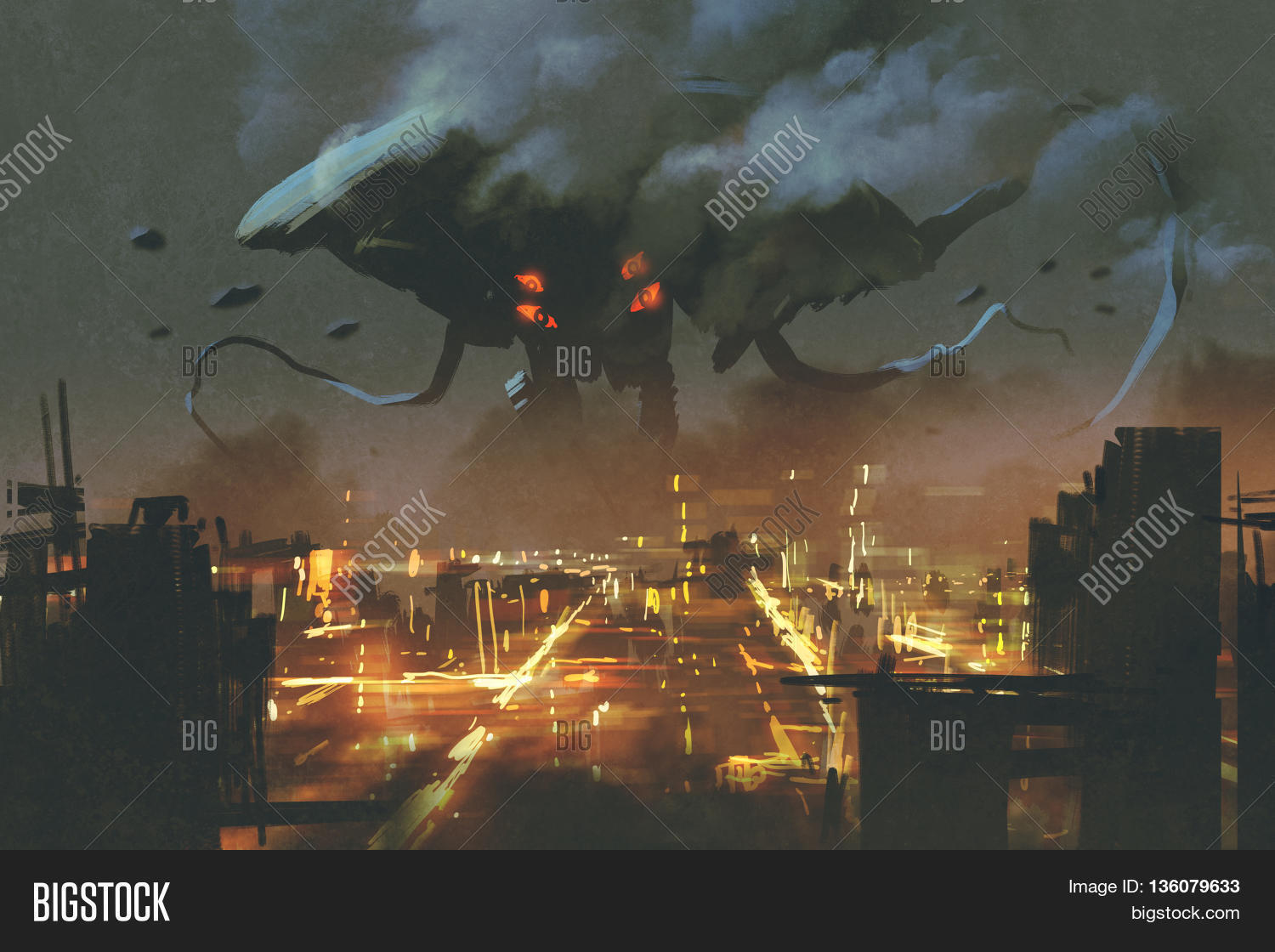 Sci-fi Scene, Alien Image & Photo (Free Trial) | Bigstock
