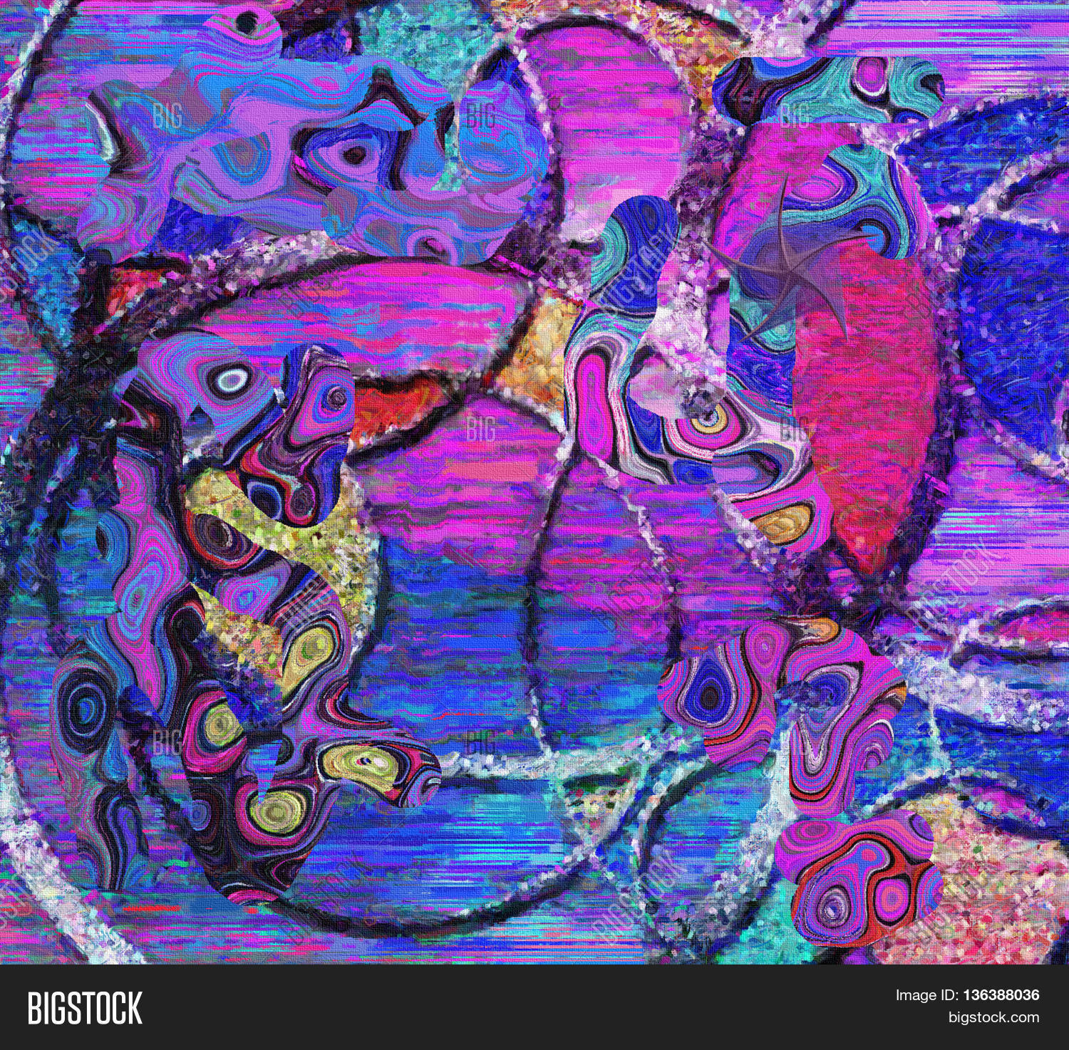 Oil Painting Purple Image & Photo (Free Trial) Bigstock