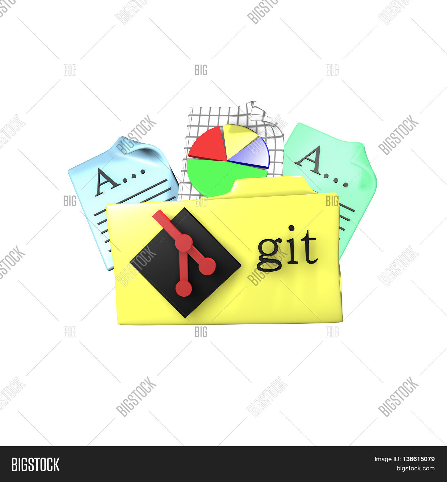 Folder Icon Git Image & Photo (Free Trial) | Bigstock