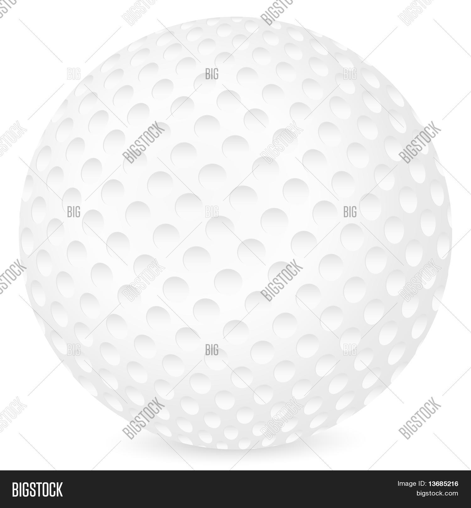 Golf Ball Vector & Photo (Free Trial) | Bigstock