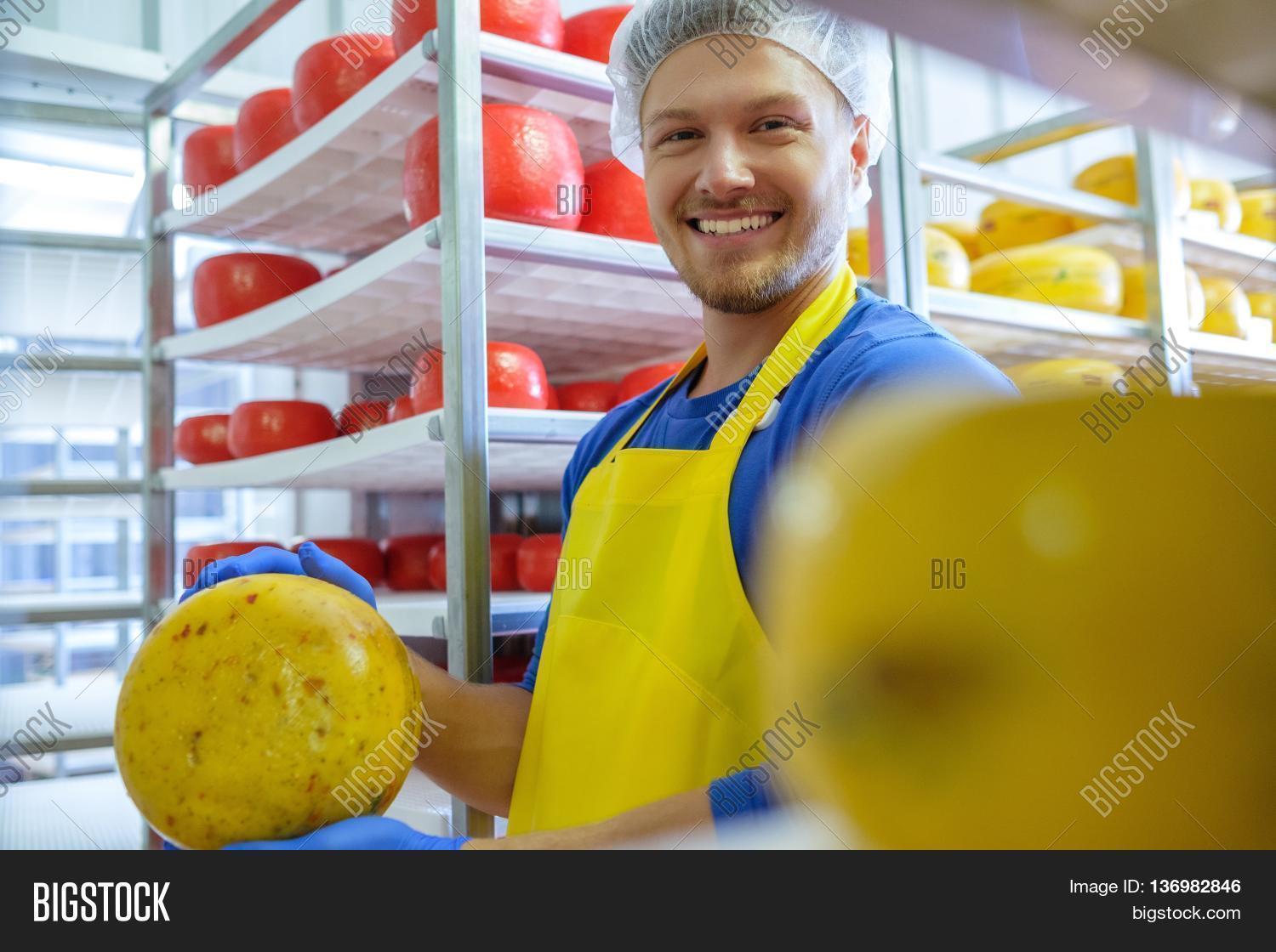 Handsome Cheesemaker Image & Photo (Free Trial) | Bigstock