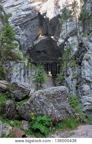 Ponor Fortress is symbol of the Apuseni Mountains and the greatest karst phenomena in Romania