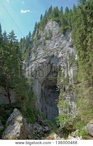 Ponor Fortress is symbol of the Apuseni Mountain and the greatest karst phenomena in Romania