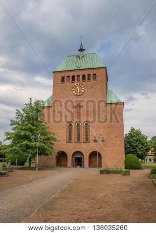 Historic Church In The Center Of Wietmarschen