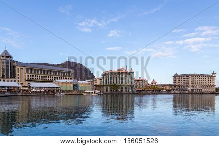 Port Louis Le Caudan Waterfront Capital Of Mauritius