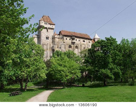 Kasteel Liechtenstein in Oostenrijk