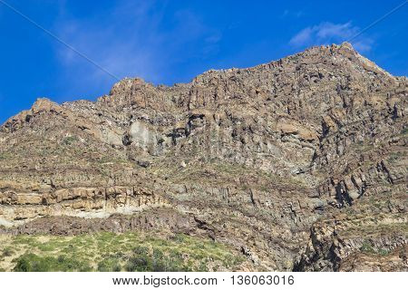 San Alfonso Valley, Trail In The  Mountain