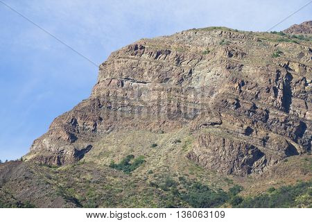 San Alfonso Valley, Trail In The  Mountain