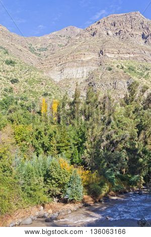 San Alfonso Valley, Trail In The  Mountain