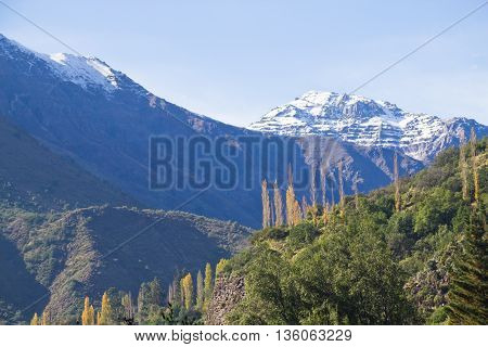 San Alfonso Valley, Trail In The  Mountain