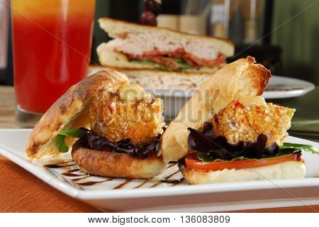 Crabcake Sandwiches