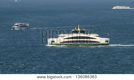 Ferry In Istanbul