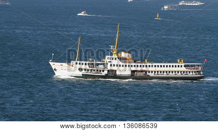 Ferry In Istanbul