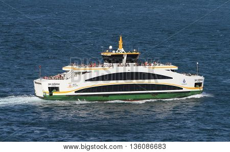 Ferry In Istanbul
