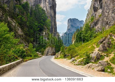 Bicaz Canyon In Romania, One Of The Most Spectacular Roads In Romania