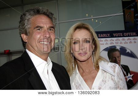 Larry Gilman and Donna Mills at the Los Angeles premiere of 'Silver City' at the Arclight Cinerama Dome in Hollywood, USA on September 14, 2004. 