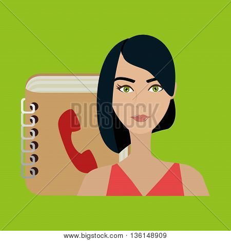 user phonebook design, vector illustration eps10 graphic