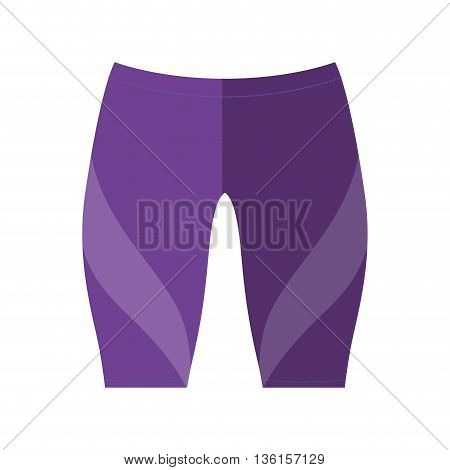 Healthy lifestyle and fitness concept represented by cloth icon. isolated and flat illustration