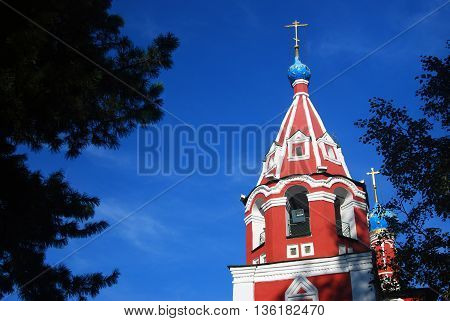 Church Dmitry on the Blood in Uglich Kremlin, Russia