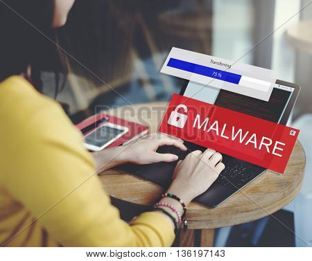 Fraud Hacking Spam Scam Phising Concept