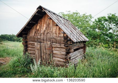Old Wooden House In Mountain - Ukraine