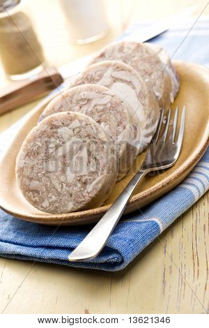 Headcheese salsiccia