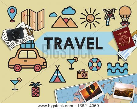 Travel Vacation Sun Fun Enjoyment Concept