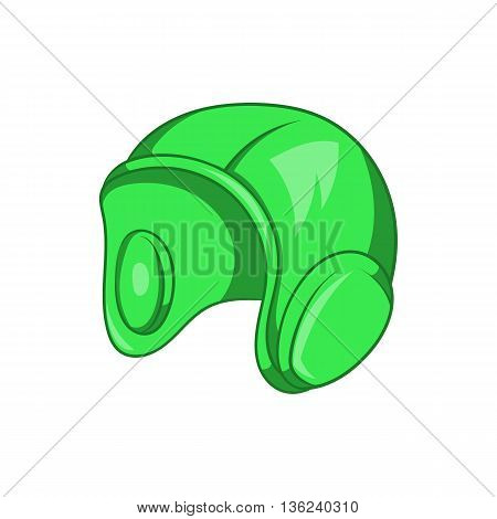 Caps for water polo icon in cartoon style isolated on white background. Sport symbol