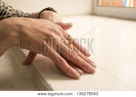 Nice Hand And Fingers Of Beautiful Worman