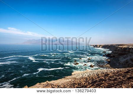 Juan Lopez Beach La Portada National Reserve Chilean Coast
