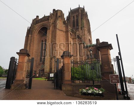 Liverpool Cathedral In Liverpool