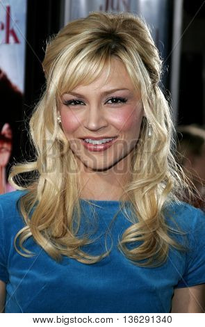 Samaire Armstrong at the Los Angeles premiere of 'Just My Luck' held at the Mann National Theater in Westwood, USA on May 9, 2006.