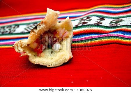  Typowe peruwiański Highland Food