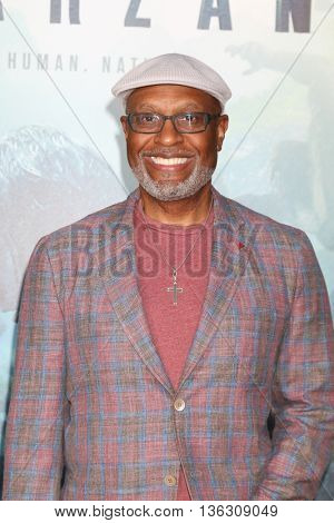 LOS ANGELES - JUN 27:  James Pickens Jr. at The Legend Of Tarzan Premiere at the Dolby Theater on June 27, 2016 in Los Angeles, CA
