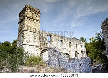 Old Castle In Croatia