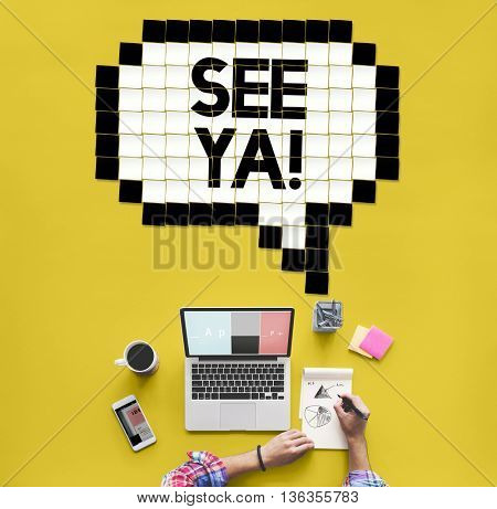 Expression Words Emotion Communication Slang Concept