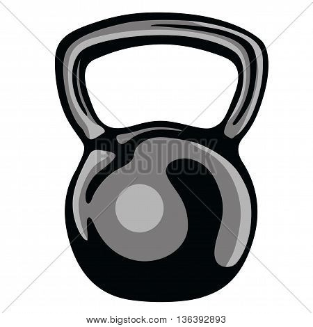 Kettlebell Gym Fit Clipart   Art Illustration