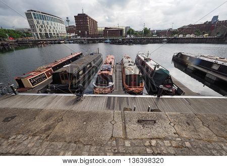 Albert Dock And Salthouse Dock In Liverpool