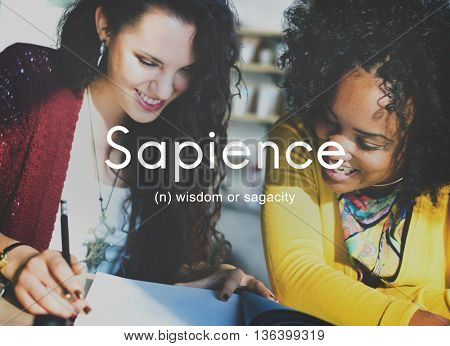 Sapience Highly Educated People Graphic Concept