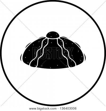 traditional mexican pan de muerto symbol