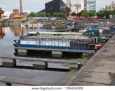 Albert Dock And Salthouse Dock In Liverpool