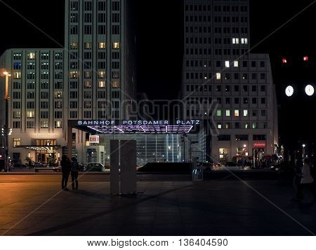 Potsdamerplatz In Berlin