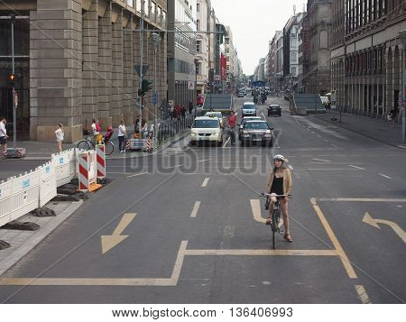 Friedrickstrasse (frederick Street) In Berlin