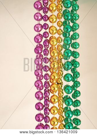 Mardi Gras Beads From New Orleans' Parades